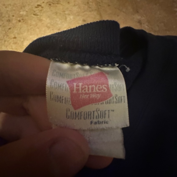 VINTAGE 90s Hanes Women’s Blank Crewneck - Picture 4 of 7